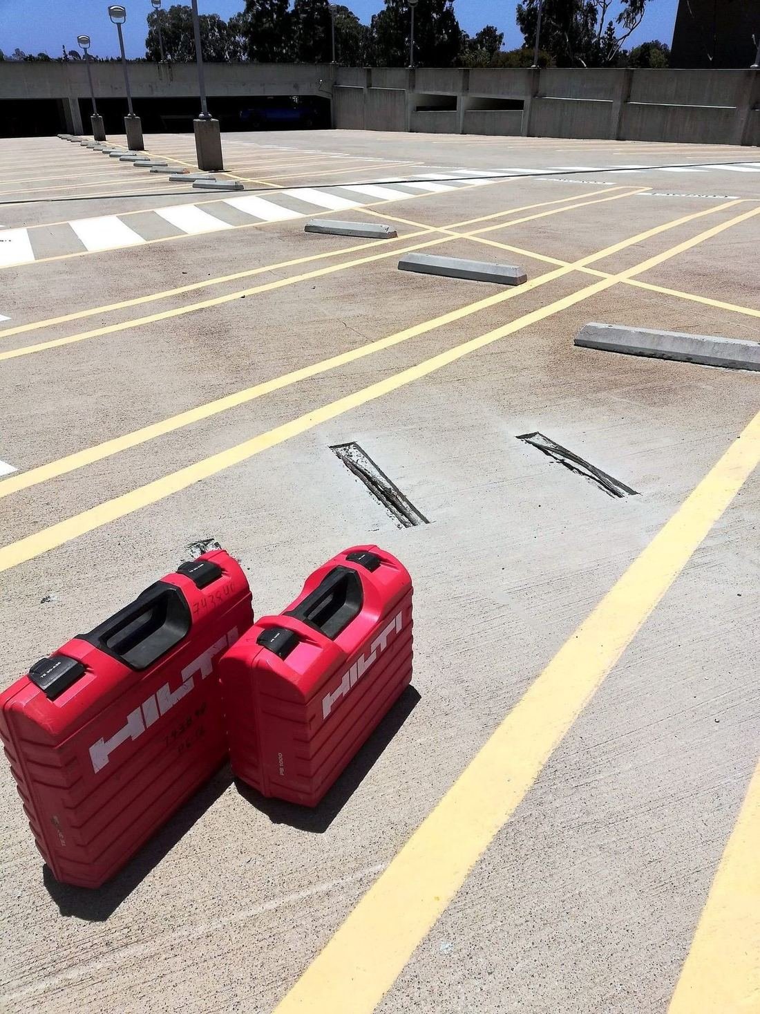 Field verification of structural concrete work