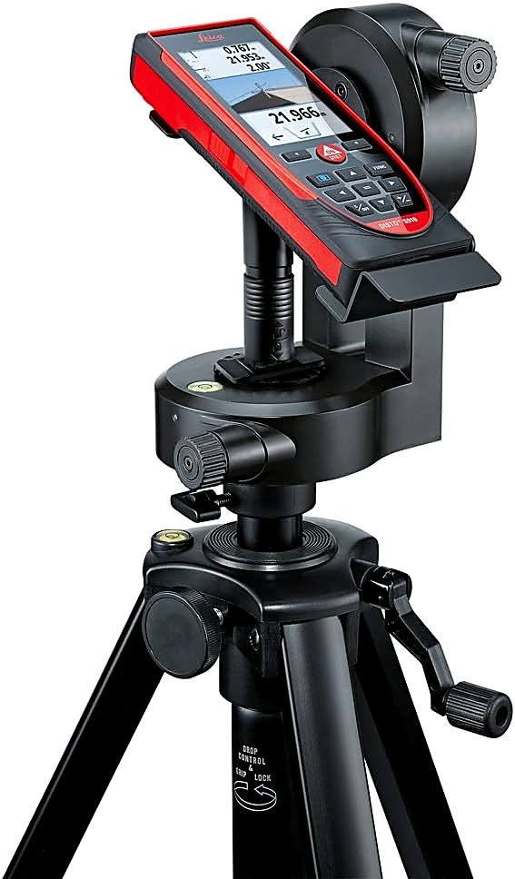 Handheld laser distance measuring device